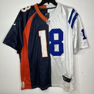 Payton Manning Denver Broncos Indianapolis Colts #18 Jersey 40 NFL Nike on Field